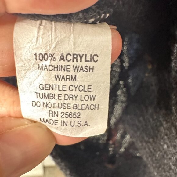 Vintage Protege Collection Sweater Mens XL Coogi Style in USA 90’s Black Knit - Picture 4 of 4